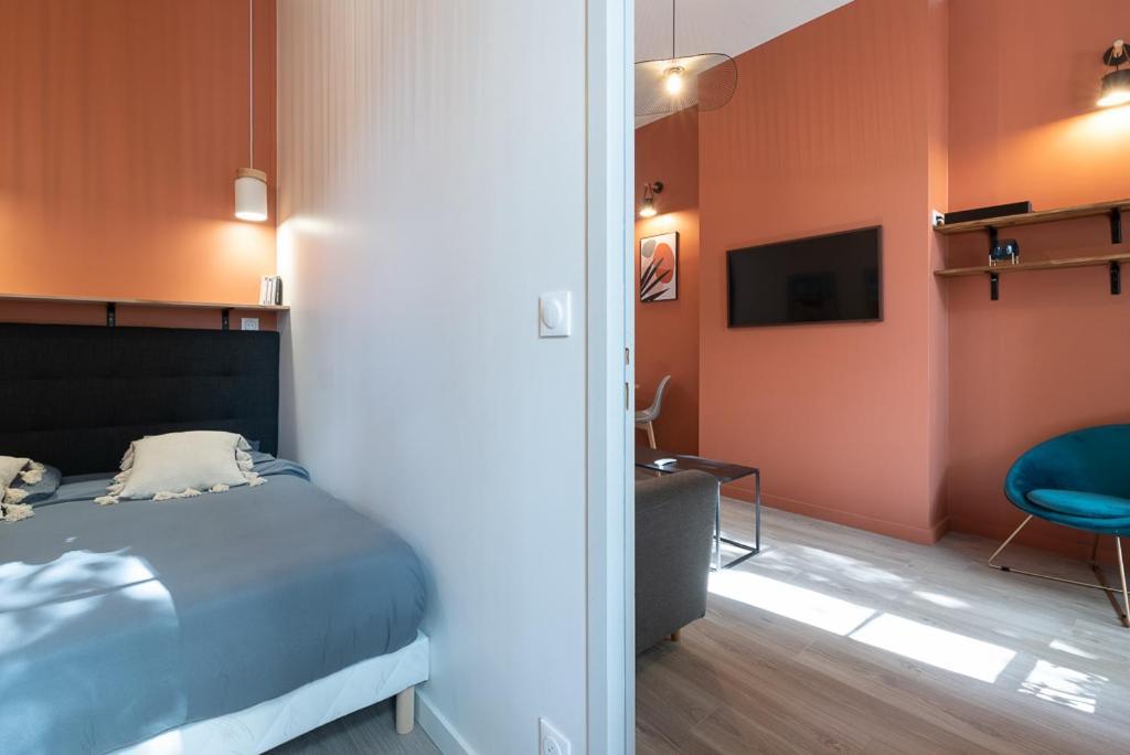 Appart T2 Voltaire - Chambre Separee - Part Dieu Lyon Bagian luar foto